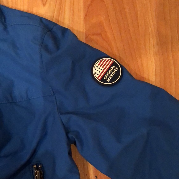 LIGHT BLUE WINDBREAKER TYPE JACKET INFANT - Picture 2 of 3